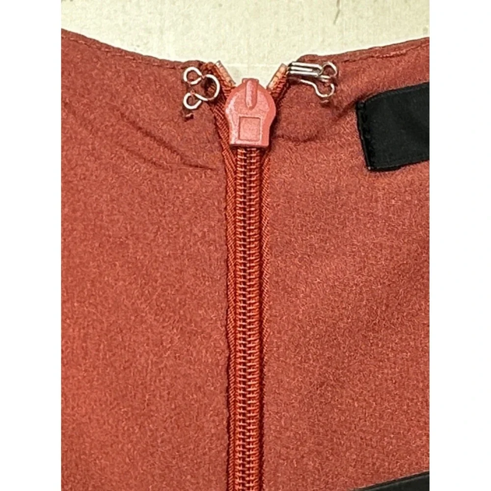 Lulus Rusty Rose Crinkle Satin Tie Front Jumpsuit‎ Size Medium Fully Lined